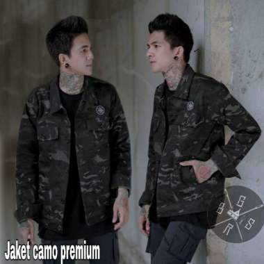 JAKET HARRINGTON volkert / JAKET PARASUT / JAKET MOTOR / JAKET PRIA / JAKET TEBEL Levis camo XL