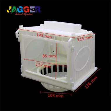 Nest Box Bird Tempat Bersarang Bertelor Burung Nestbox Kenari Finch