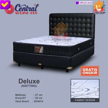 (1 Set) Springbed Central DELUXE Sandaran Bonita 200 x 200