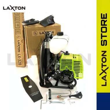 LAXTON LX328 mesin potong pemotong rumput gendong bensin portable