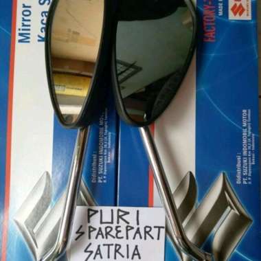 Sepasang Spion batang Krom Motor Suzuki Satria Fu Original SGP