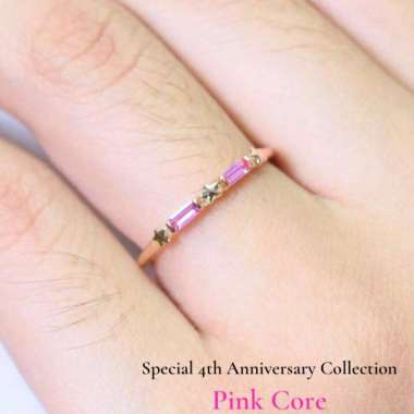 Cincin Sandra Dewi Gold Special Anniversary 4 Pink Core Collections RI230109 14
