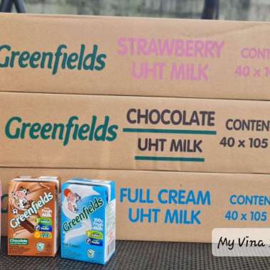 Promo Harga Greenfields UHT Choco Malt 125 ml - Blibli