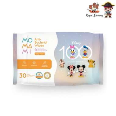 Momami Antibacterial Wipes 30s