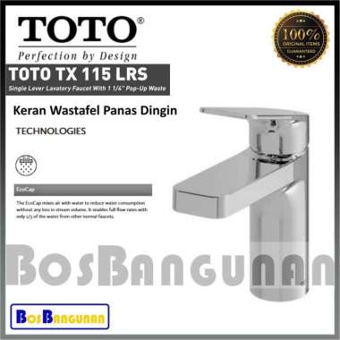 KERAN WASTAFEL TOTO TX115LRS (PANAS-DINGIN) / Keran Wastafel TOTO
