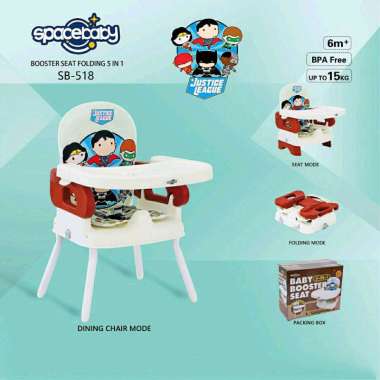 SPACEBABY BOOSTER SB 518 KURSI MAKAN ANAK BOOSTER SEAT BABY 3IN1 KURSI MAKAN UNTUK BALITA SB 518 new