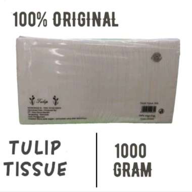 Tisu Tulip 1000gr (1 Ball) / Tisu Tulip 1kg (1 Ball) / Tisu Tulip 1000 Gram 1 karton / Tisu Tulip 1k