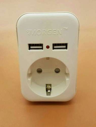 Stop Kontak Usb Colokan Usb Port Multicolor