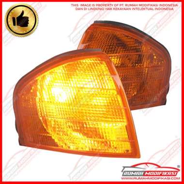 CORNER LAMP - BENZ W202 1994-2001 - CRYSTAL - AMBER