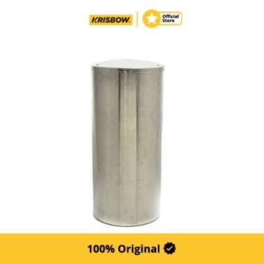 Krisbow Waste Bin Tempat Sampah Stainless 40 Ltr