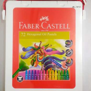 Crayon Oil Pastel Faber Castell 72 Warna Multicolor