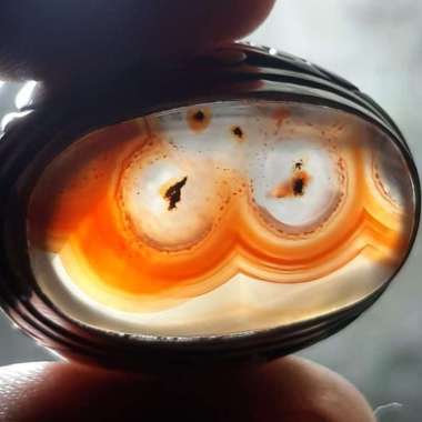 Akik Cincin Batu Natural Motif Gambar Huruf Arab Lafadz ALLAH Antik 3