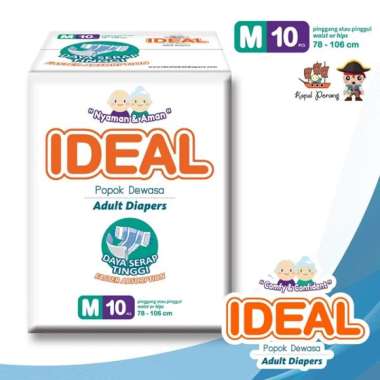 Ideal Popok Dewasa Perekat M10