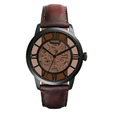 Fossil Townsman Automatic ME3098 Black Jam Tangan Pria Otomatis ME 3098