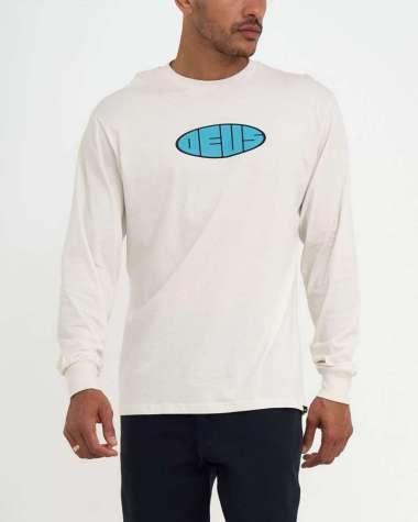 Deus Ex Machina - Eclipse Ls Tee - Vintage White VINTAGE WHITE L