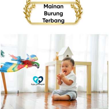 Mainan Anak Burung Kakaktua Terbang