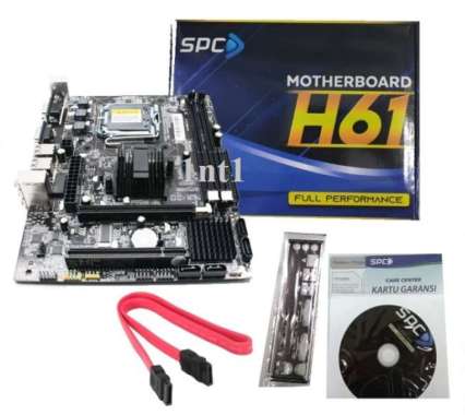 Motherboard SPC H61 LGA 1155 DDR3 Full Performance MOBO H 61 Mainboard intel i3 i5 gen 3