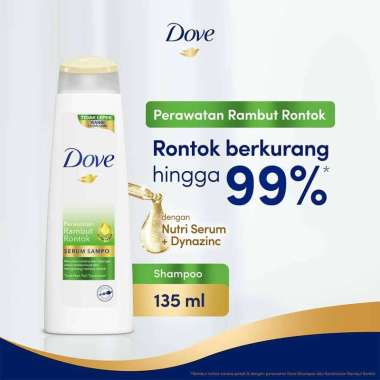 Dove Serum Shampoo Perawatan Rambut Rontok 135mL