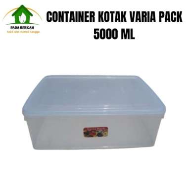 Box Kotak Donat Varia Pack Box Donat Plastik Box Segi Kue 5000 Ml