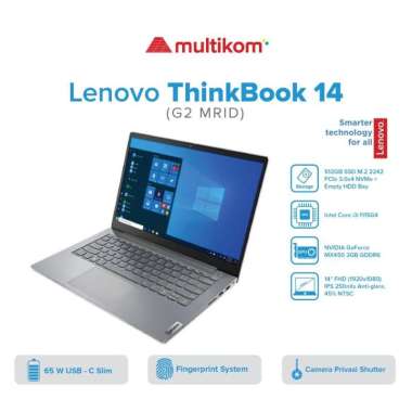 Lenovo Thinkbook 14 G2 MRID i3 1115G4 8GB 512GB MX450 W10 OHS