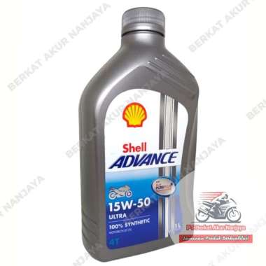 Oli Shell Advance Ultra 15W 50 1L Full Synthetic Sport