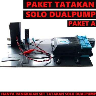 PAKET TATAKAN POMPA DUAL UNTUK SPRAYER PERTANIAN ELEKTRIK TANPA TABUNG HIU PAKET A