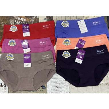 (6pcs) CD cewek celana dalam perempuan wanita karet lebar besar VAYA 232 coolmax topbrand TERMURAH X