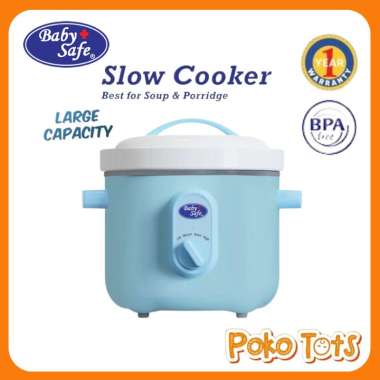 Baby Safe Slow Cooker 2 Liter LB016 Alat Masak MPASI Anak Bayi