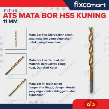 ATS Mata Bor HSS 1.5 – 13 MM 11 MM