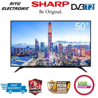 Terbaik Sharp 2T-C50Ad1I Digital Led Tv 50 Inch