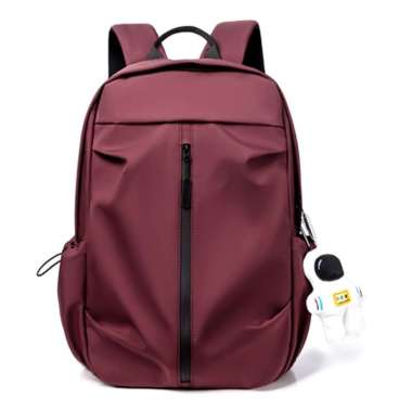 Tas Ransel Backpack Sekolah / Kuliah / Tas Ransel Laptop 13 - 15.6 Inch MERAH MAROON
