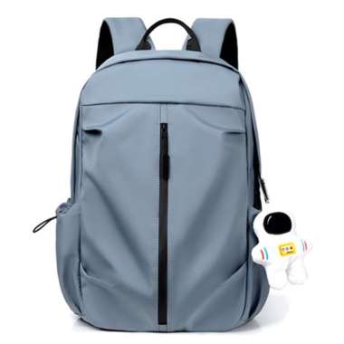 Tas Ransel Backpack Sekolah / Kuliah / Tas Ransel Laptop 13 - 15.6 Inch BIRU
