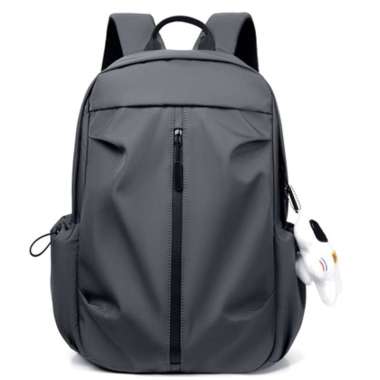 Tas Ransel Backpack Sekolah / Kuliah / Tas Ransel Laptop 13 - 15.6 Inch ABU-ABU