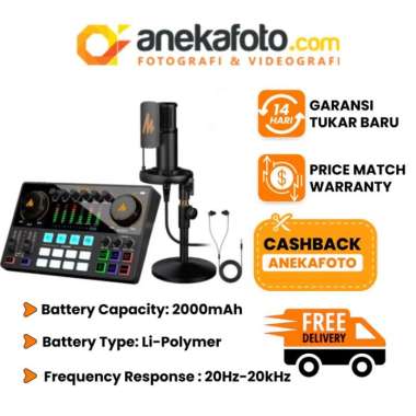 Maono Soundcard Audio Kit AU AME2A Black
