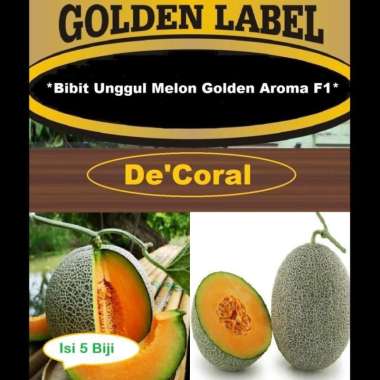 Bibit Unggul Melon Golden Aroma F1 | Benih Melon Golden Aroma F1