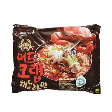 Segye Ramyun - Ramen Korea Made In Indonesia - HALAL CRAB SEAFOOD