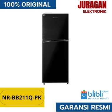 Kulkas Panasonic 2 Pintu NR-BB211Q-PK Inverter Prime Fresh 211L