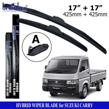 HIGH QUALITY Brainbox Hybrid Wiper Mobil Suzuki Carry Windshield Carry Pickup