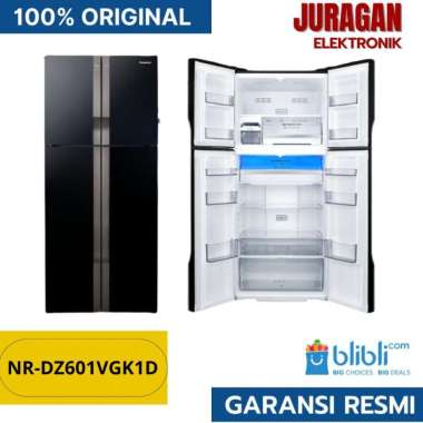 Kulkas 4 Pintu Side by Side Panasonic NR-DZ601VGK1D 601 Liter