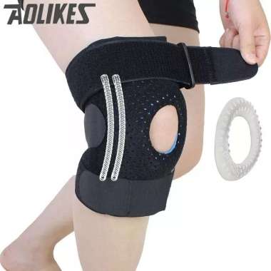 (ORIGINAL) Knee Support Pelindung Lutut Kaki Dekker Deker Knee Pad AOLIKES 7915 7915- Kiri