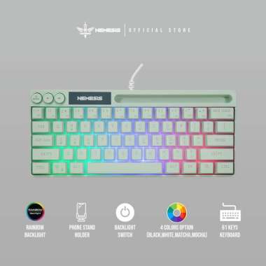 Keyboard Gaming NYK Eris K06, NYK K-06 Eris / NYK K06 Eris / NYK K 06 Eris NYK Eris Matcha