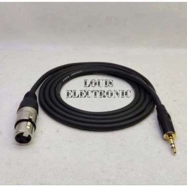 Kabel Audio CANARE Jack Canon XLR Female to Mini Stereo 3.5 mm ( 10 M )