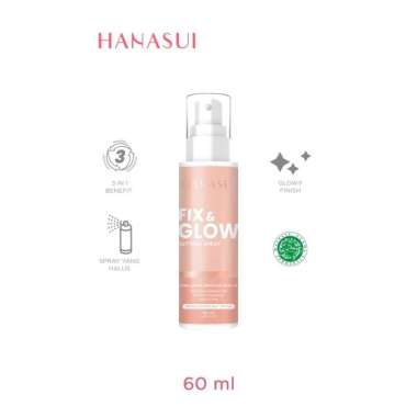 HANASUI FIX & GLOW SETTING SPRAY 60ML HNSUI FixGlow_Spray