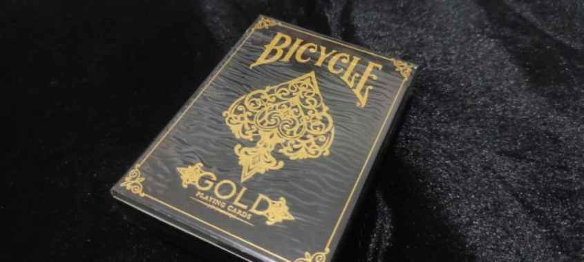 Kartu Remi Bicycle Gold Deck by US Playing Cards Original