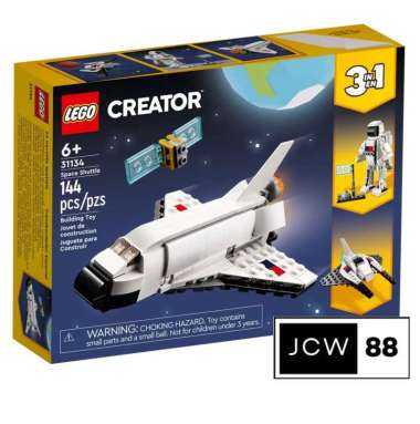 Lego Creator 3in1 31134 Space Shuttle mainan anak pesawat astronot Multi