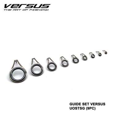 Ring Joran Guide Set Versus/ Mamarit Cincin Kolong UOSTSG (Silver)