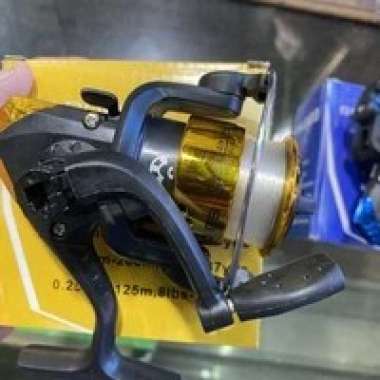 Reel Spinning Spool Plastik Murah Hitam