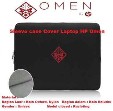 Sleeve case Cover Laptop sarung notebook HP Omen terbaru pouch