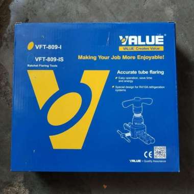Value Flaring Tool VFT-809-I Accurate Tube Flaring With Bag