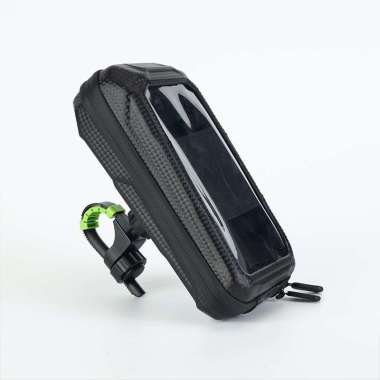 LX-300 Sunshade Phone Holder HP Motor Anti Air Handlebar Stang Bike Hitam